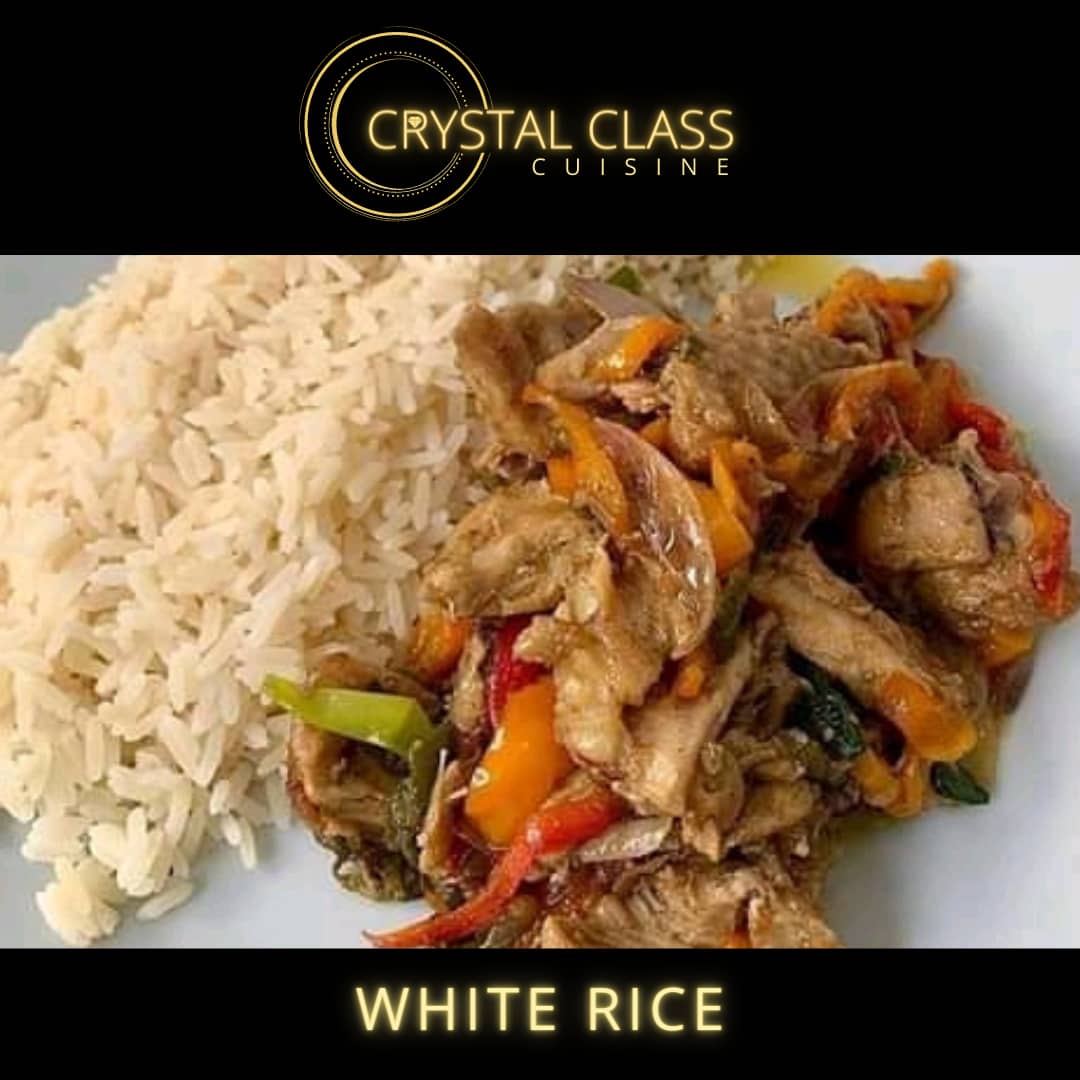 White Rice with Stew