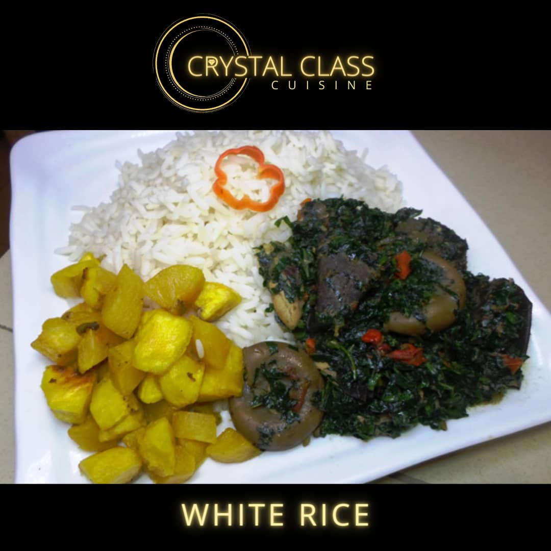 White Rice with Vegetables